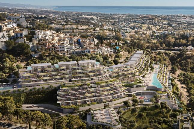 Residencia de dos dormitorios doble suite en Azurean Marbella | Destination by Hyatt.