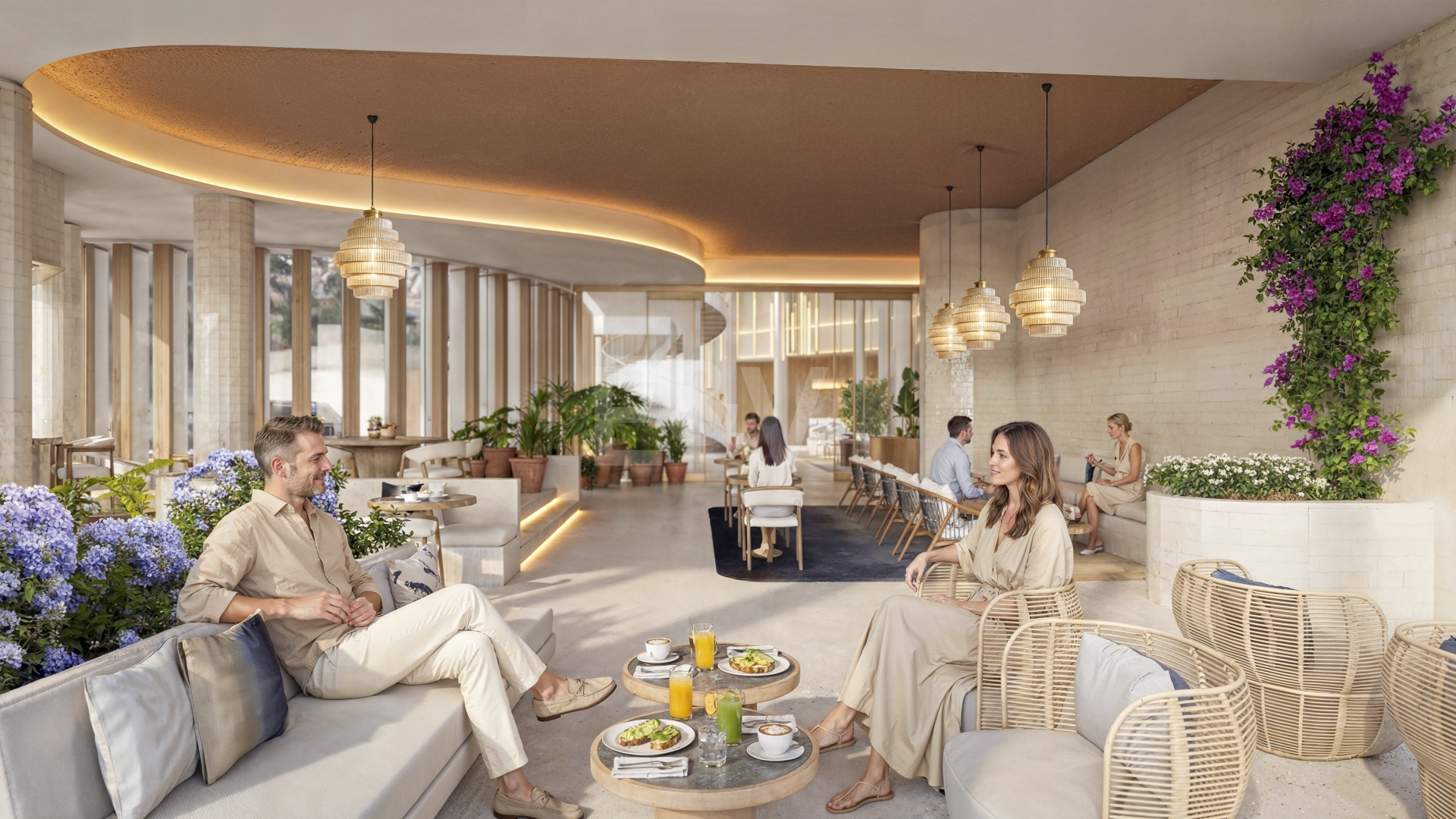Residencia de dos dormitorios doble suite en Azurean Marbella | Destination by Hyatt.