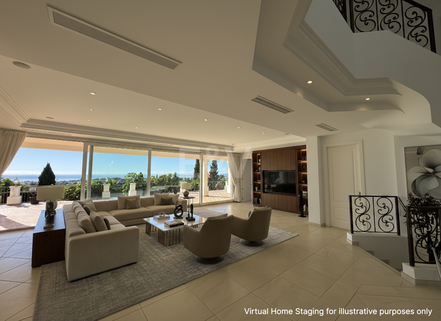 Villa exclusiva en Los Flamingos Golf con diseño clásico y comodidades de estilo resort