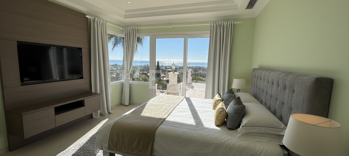 Villa exclusiva en Los Flamingos Golf con diseño clásico y comodidades de estilo resort