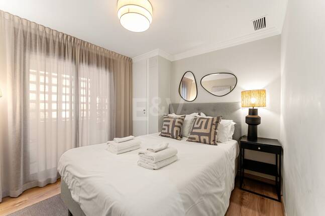 Moderne Wohnung Schritte vom Strand in geschlossener Wohnanlage