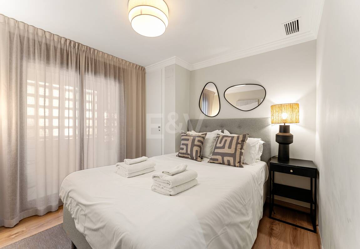 Moderne Wohnung Schritte vom Strand in geschlossener Wohnanlage