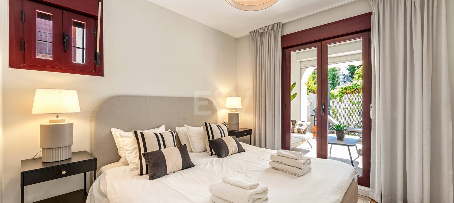 Erdgeschosswohnung in San Pedro nur Schritte vom Strand entfernt