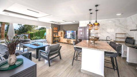 Villa Residencial de Lujo Estilo Boutique en El Paraíso Alto, Benahavís, Marbella para Alquiler Larga temporada – 8 Dormitorios, Excepcional Vida al aire libre