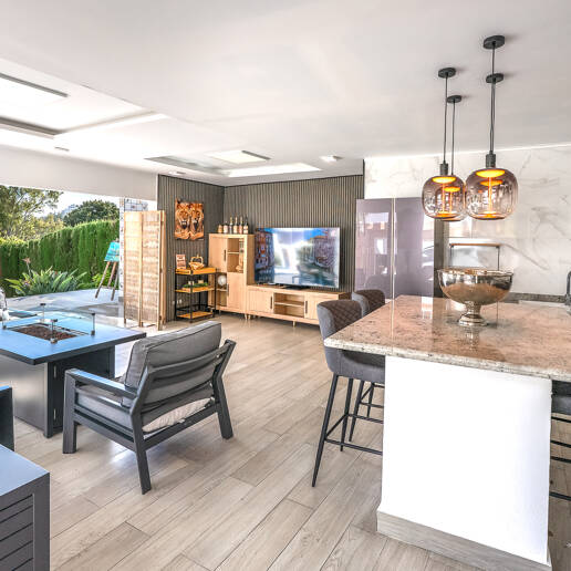 Villa Residencial de Lujo Estilo Boutique en El Paraíso Alto, Benahavís, Marbella para Alquiler Larga temporada – 8 Dormitorios, Excepcional Vida al aire libre