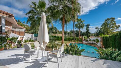 Villa Residencial de Lujo Estilo Boutique en El Paraíso Alto, Benahavís, Marbella para Alquiler Larga temporada – 8 Dormitorios, Excepcional Vida al aire libre