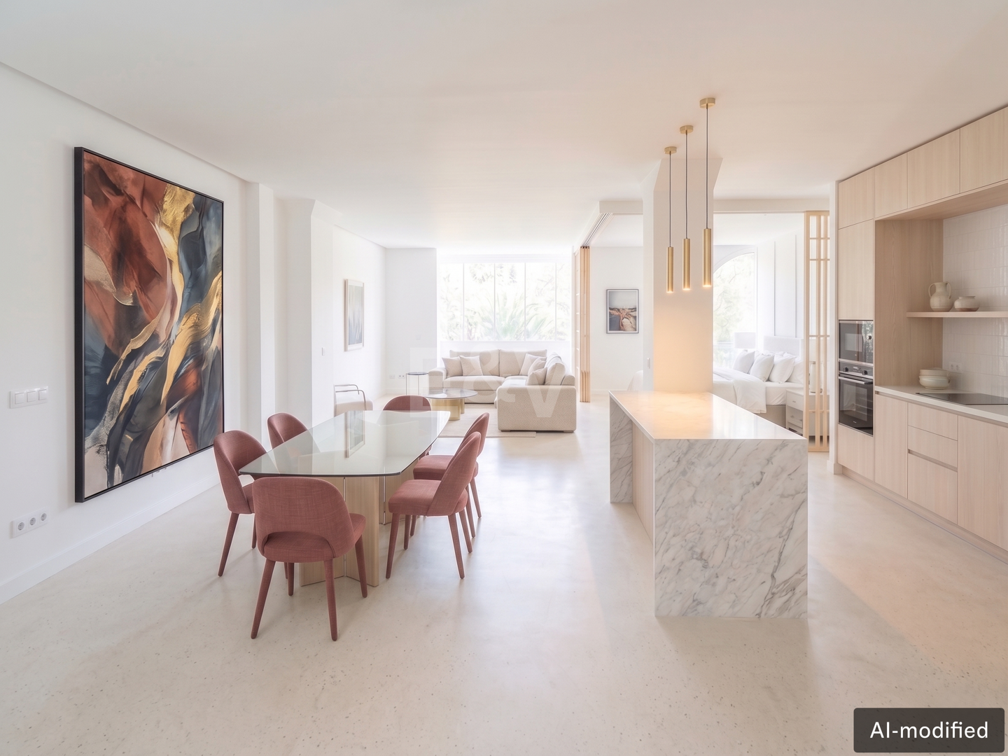 Modern Apartment with Sea Views in Puerto Banús