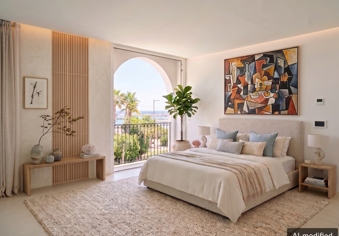 Modern Apartment with Sea Views in Puerto Banús
