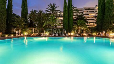 Luxuswohnung mit 3 Schlafzimmern in Don Gonzalo, Goldene Meile, Marbella – Langzeitmiete