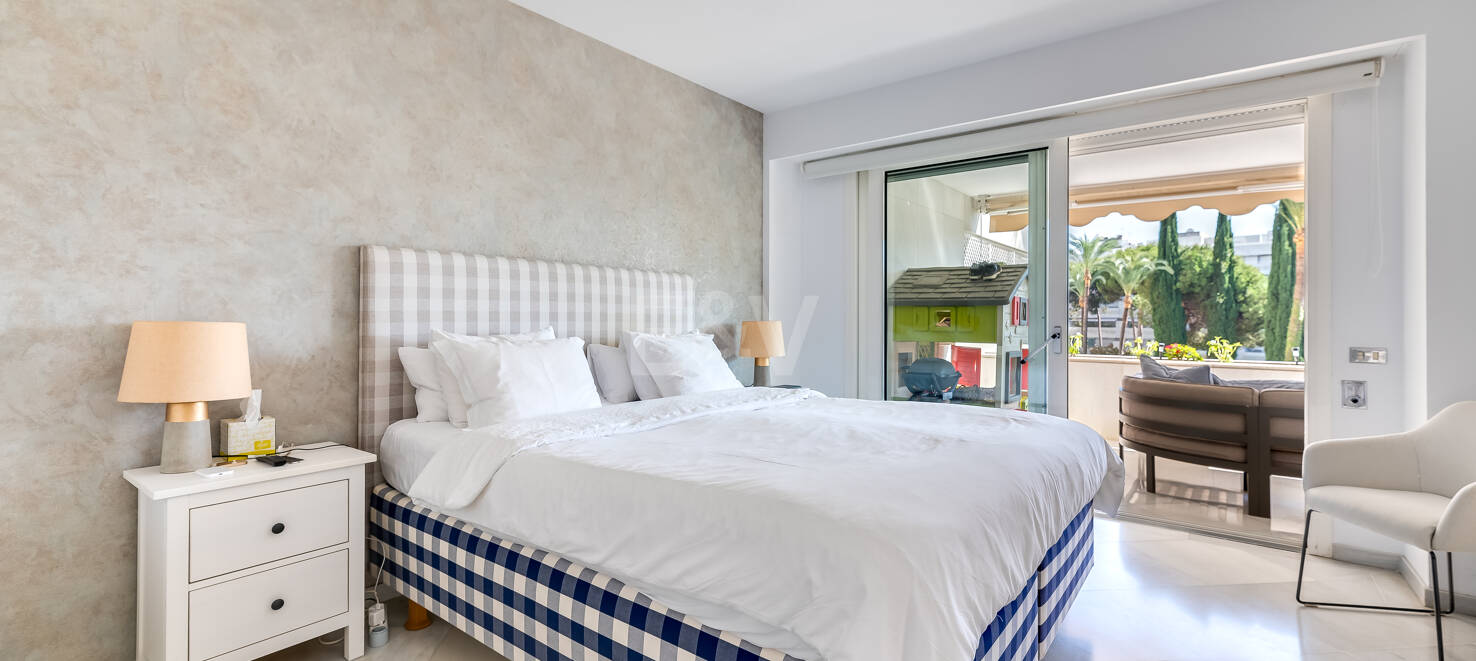 Luxury 3-bedroom apartment in Don Gonzalo, Golden Mile, Marbella – Long-term rental