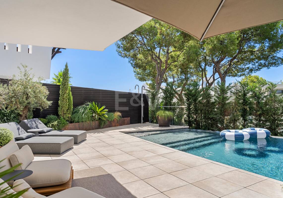 Contemporary Style Semi-Detached Residence with Sea Views and Private Pool in Meisho Hills, Sierra Blanca