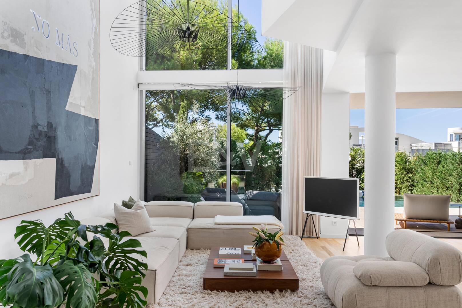 Moderne Doppelhaushälfte mit Meerblick und privatem Pool in Meisho Hills, Sierra Blanca