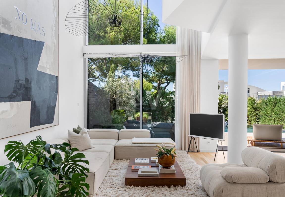 Moderne Doppelhaushälfte mit Meerblick und privatem Pool in Meisho Hills, Sierra Blanca