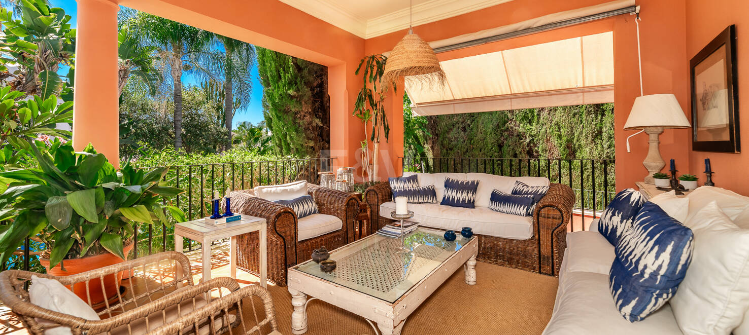 Elegant Independent Villa in Altos de Hotel Puente Romano – Marbella Golden Mile available for Medium and Long-Term Rent