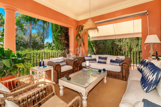 Elegant Independent Villa in Altos de Hotel Puente Romano – Marbella Golden Mile available for Medium and Long-Term Rent