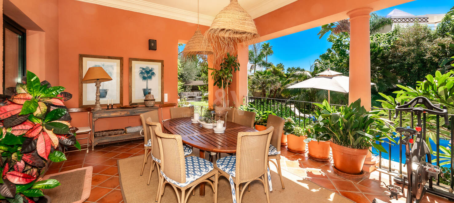 Elegant Independent Villa in Altos de Hotel Puente Romano – Marbella Golden Mile available for Medium and Long-Term Rent