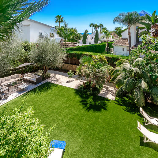 Elegant Independent Villa in Altos de Hotel Puente Romano – Marbella Golden Mile available for Medium and Long-Term Rent