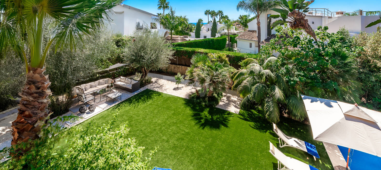 Elegant Independent Villa in Altos de Hotel Puente Romano – Marbella Golden Mile available for Medium and Long-Term Rent