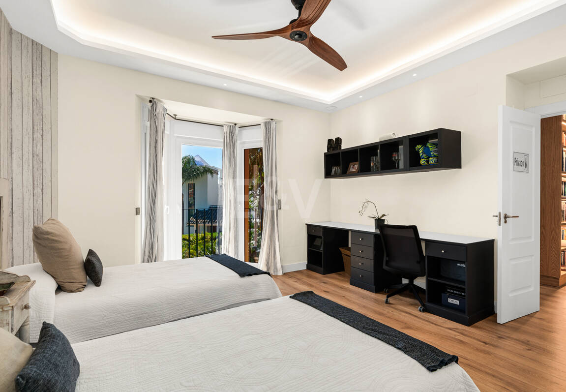 Elegant Independent Villa in Altos de Hotel Puente Romano – Marbella Golden Mile available for Medium and Long-Term Rent