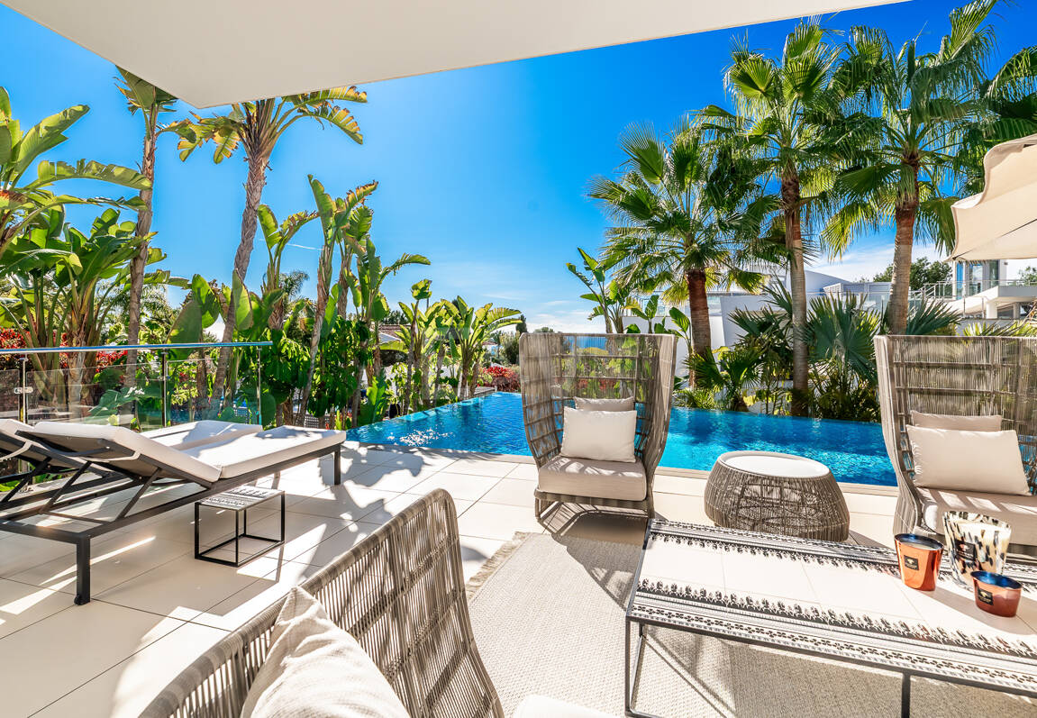 Modern Corner Semi-Detached Villa with Panoramic Sea Views and Private Pool in Sierra Blanca