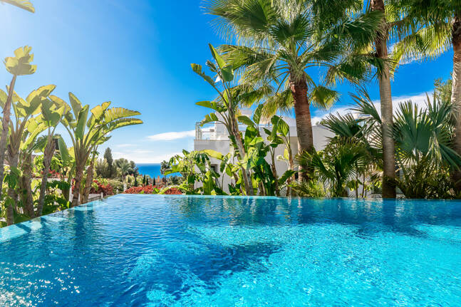 Modern Corner Semi-Detached Villa with Panoramic Sea Views and Private Pool in Sierra Blanca