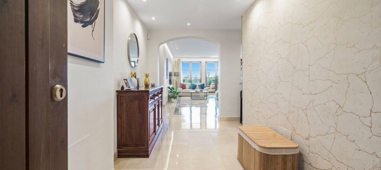 Appartement rez de chaussée à louer en Marbella Golden Mile, Marbella (Toutes les zones)