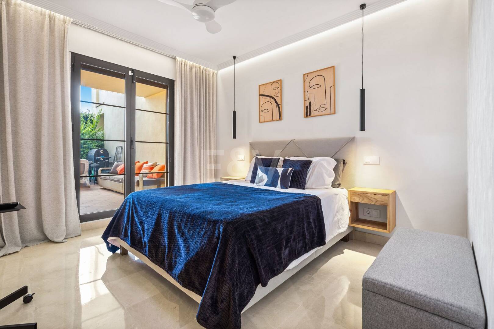 Exclusive apartment with private garden and golf views in Las Jacarandas, Los Arqueros. Available for short-mid -term rentals