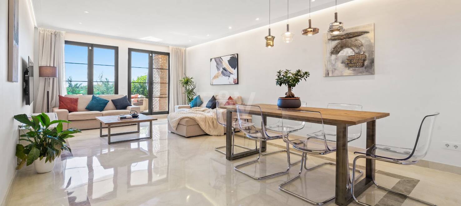 Appartement rez de chaussée à louer en Marbella Golden Mile, Marbella (Toutes les zones)