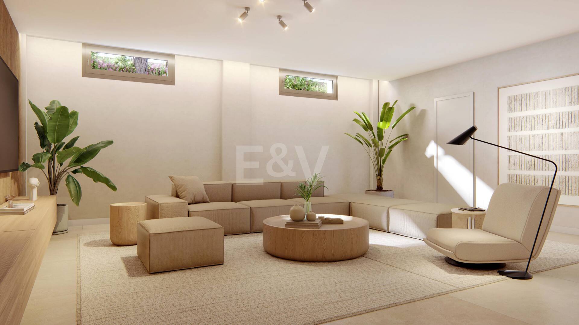 Andalusian Style Villa with Scandinavian Design in Peaceful Gated Community