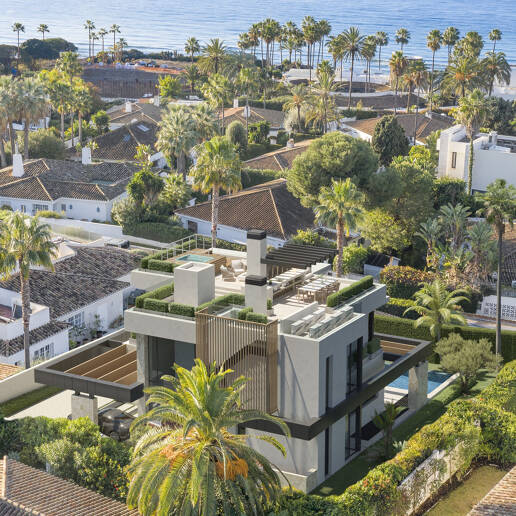 New-build Modern Villa in Los Monteros, 300 Metres from the Beach