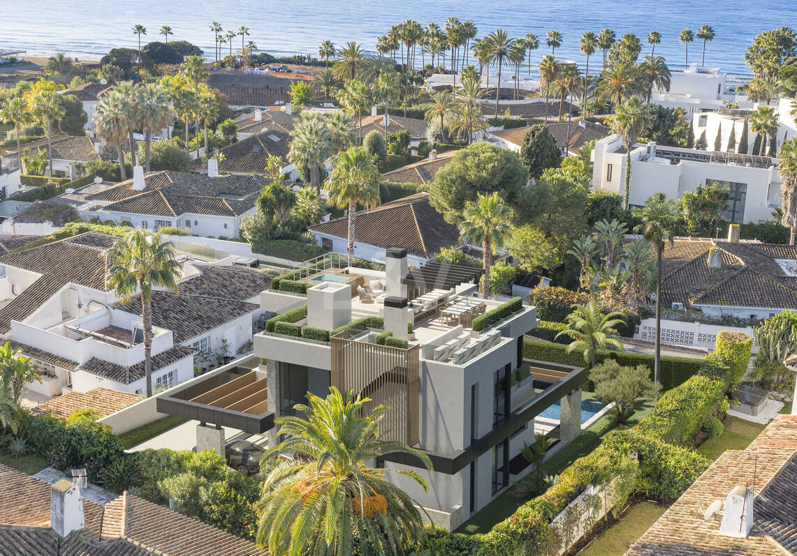New-build Modern Villa in Los Monteros, 300 Metres from the Beach