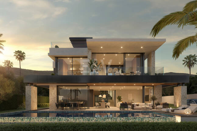 New-build Modern Villa in Los Monteros, 300 Metres from the Beach