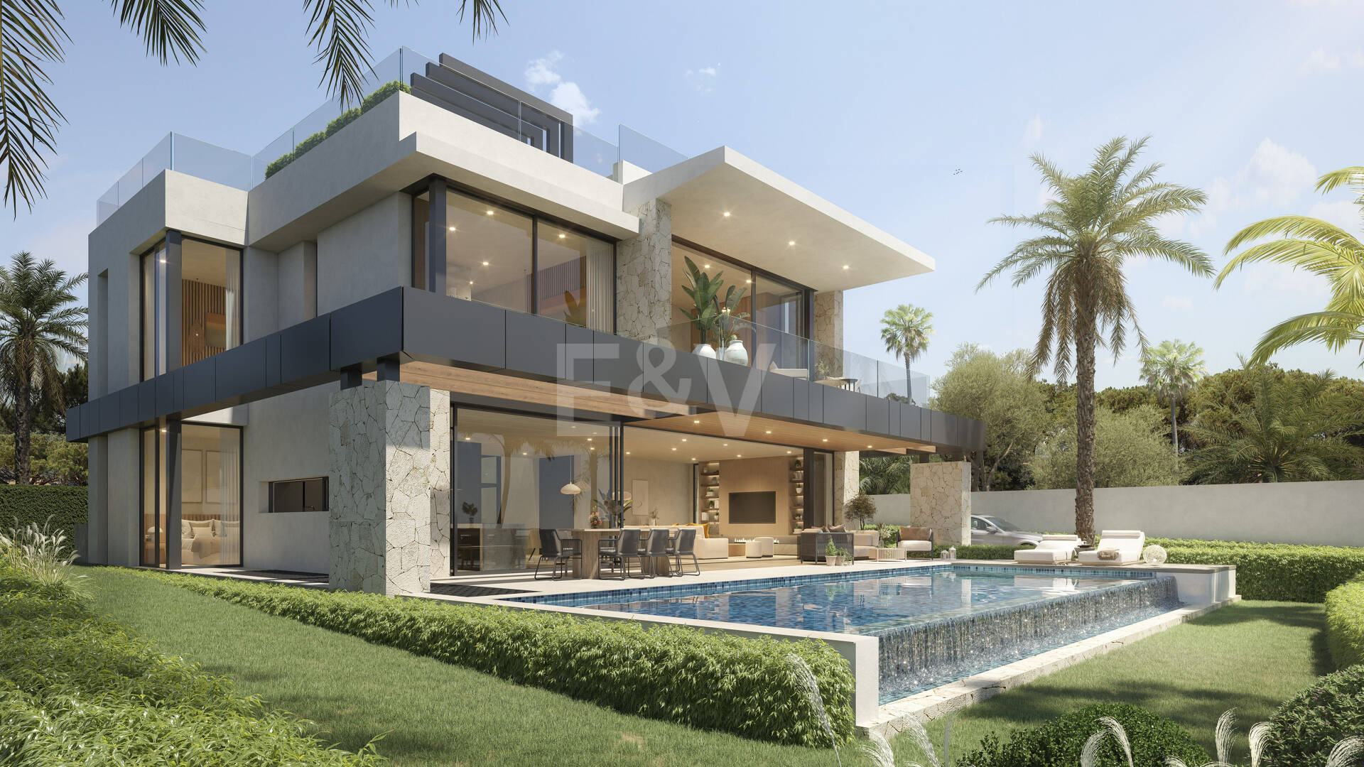 New-build Modern Villa in Los Monteros, 300 Metres from the Beach
