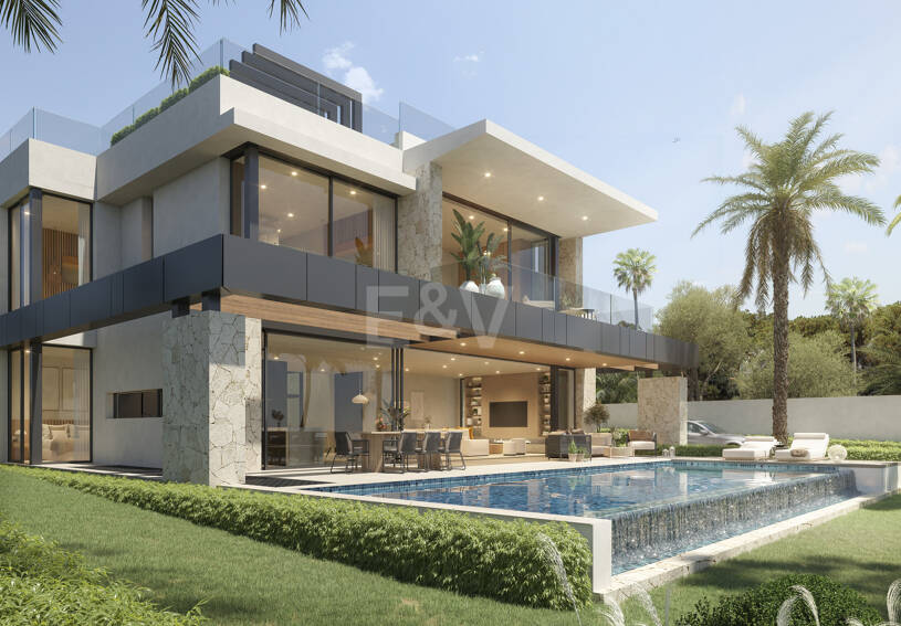 New-build Modern Villa in Los Monteros, 300 Metres from the Beach