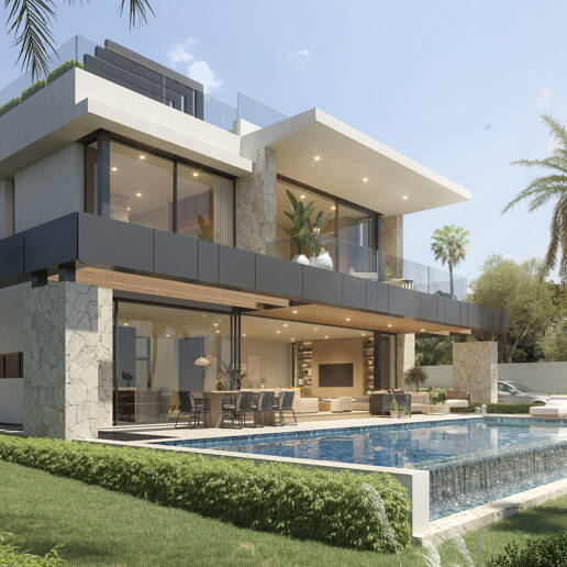 New-build Modern Villa in Los Monteros, 300 Metres from the Beach