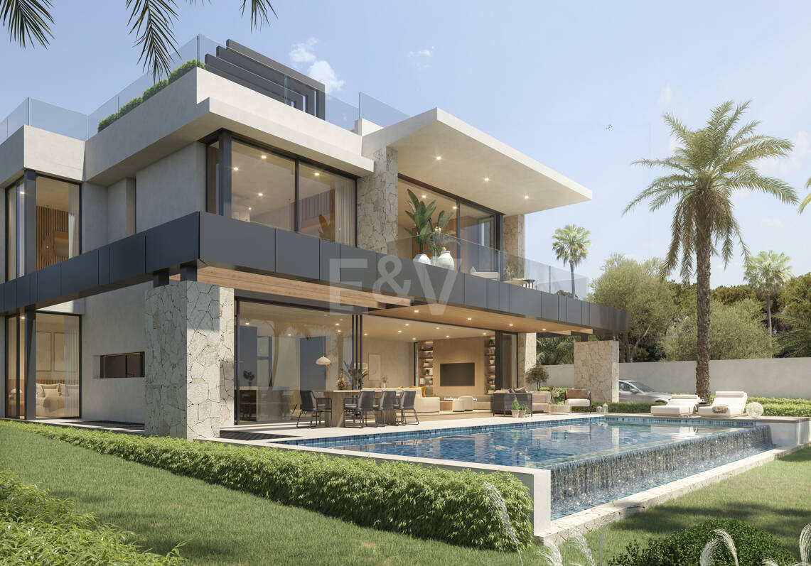 New-build Modern Villa in Los Monteros, 300 Metres from the Beach