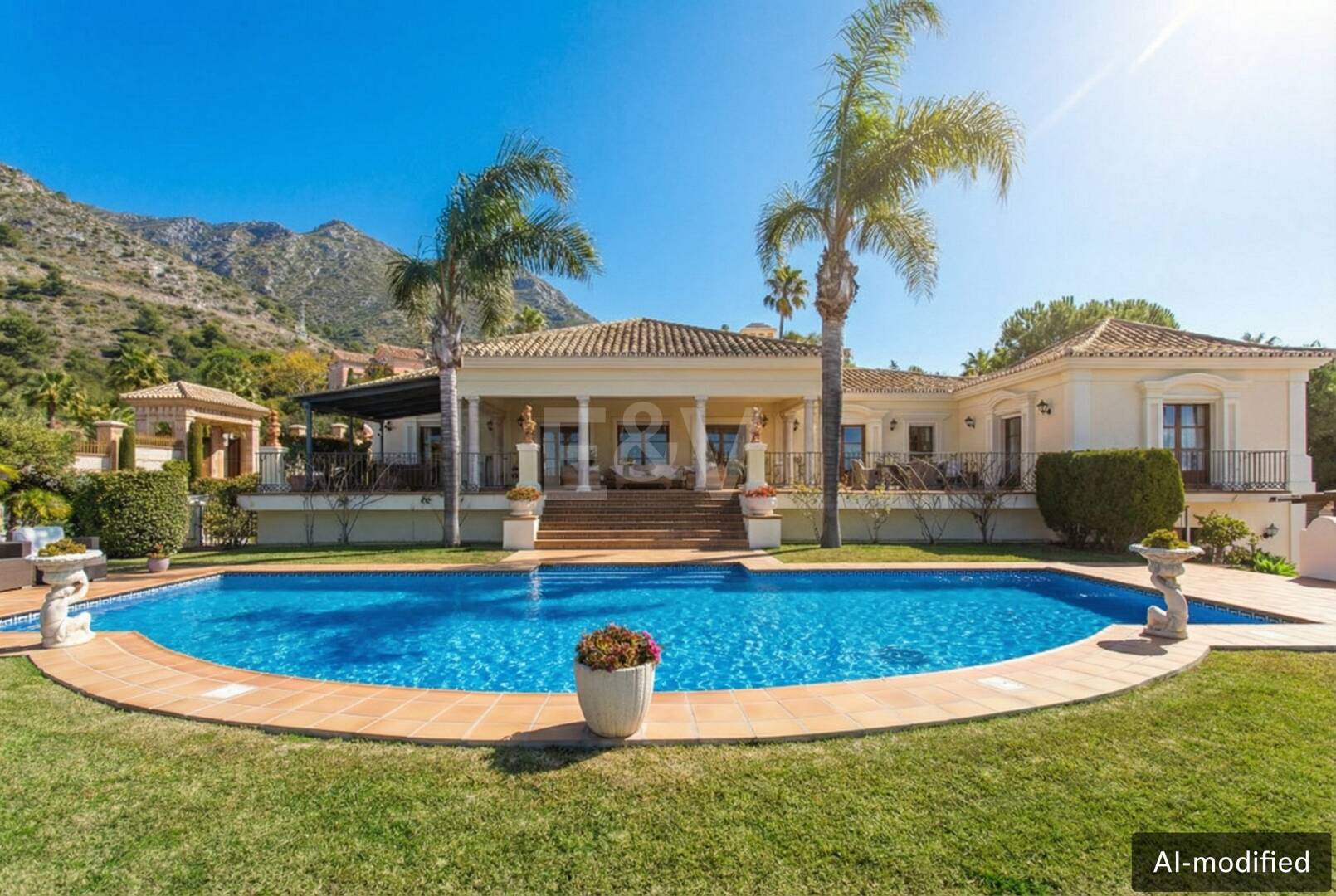 Außergewöhnliche Mansion mit Meerblick in den prestigeträchtigen Höhenlagen von Sierra Blanca