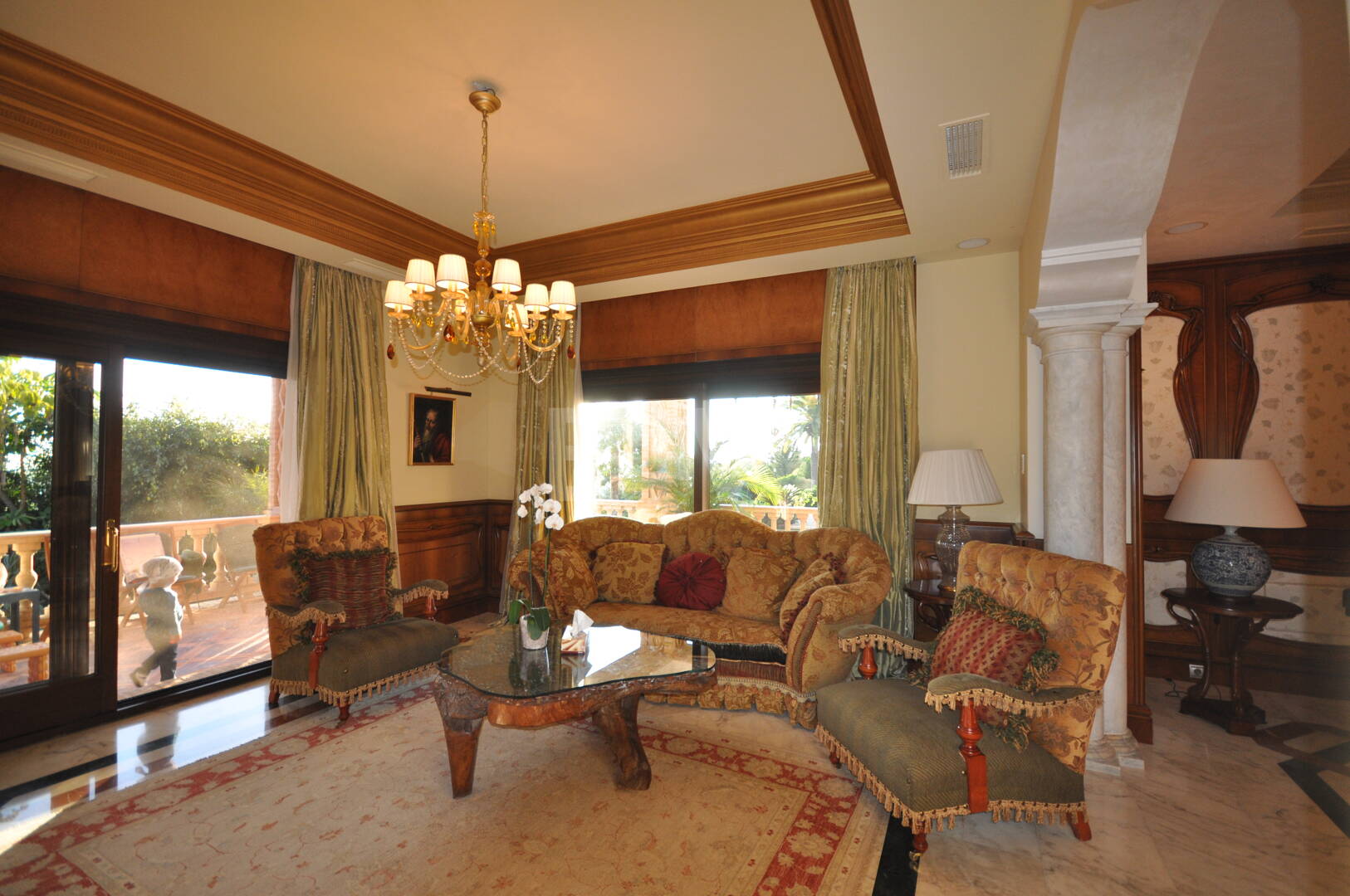 Grand Palatial Estate with Panoramic Sea Views Close to Sierra Blanca, Marbella Golden Mile