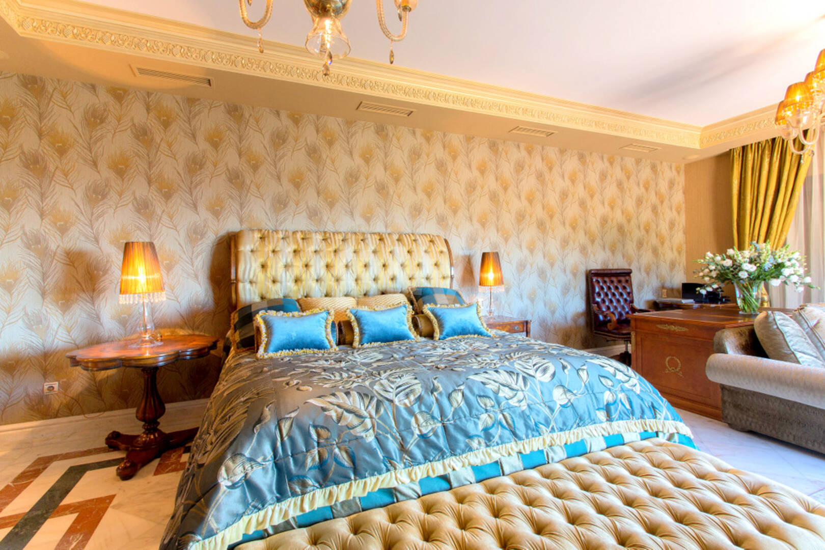 Grand Palatial Estate with Panoramic Sea Views Close to Sierra Blanca, Marbella Golden Mile