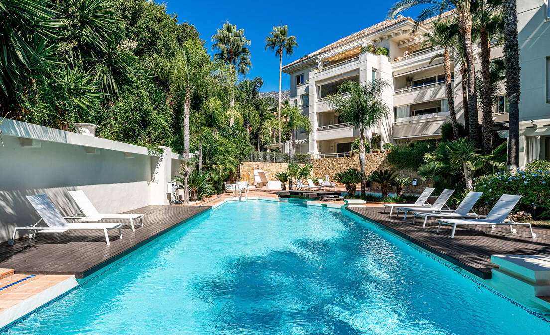 Duplex Penthouse na sprzedaż w Nagüeles, Marbella Golden Mile
