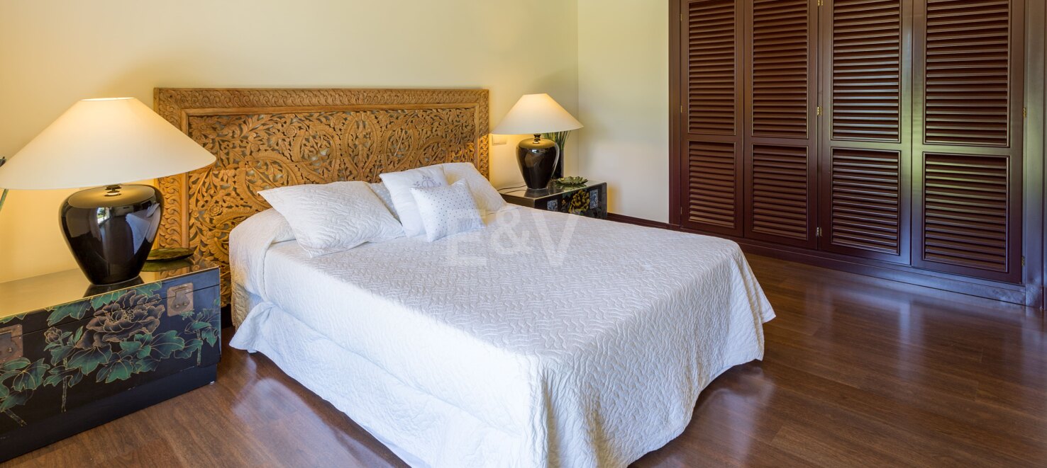 Villa única de estilo africano
