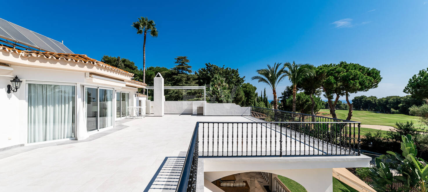Elegant golffrontvilla i Rio Real Marbella