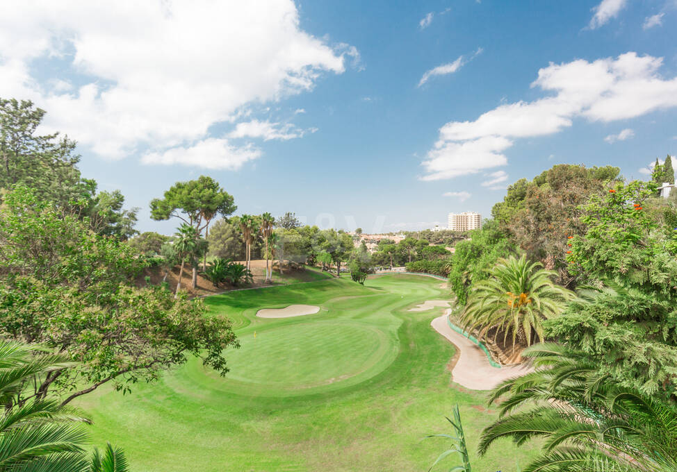 Elegancki Frontline Golf Villa w Rio Real