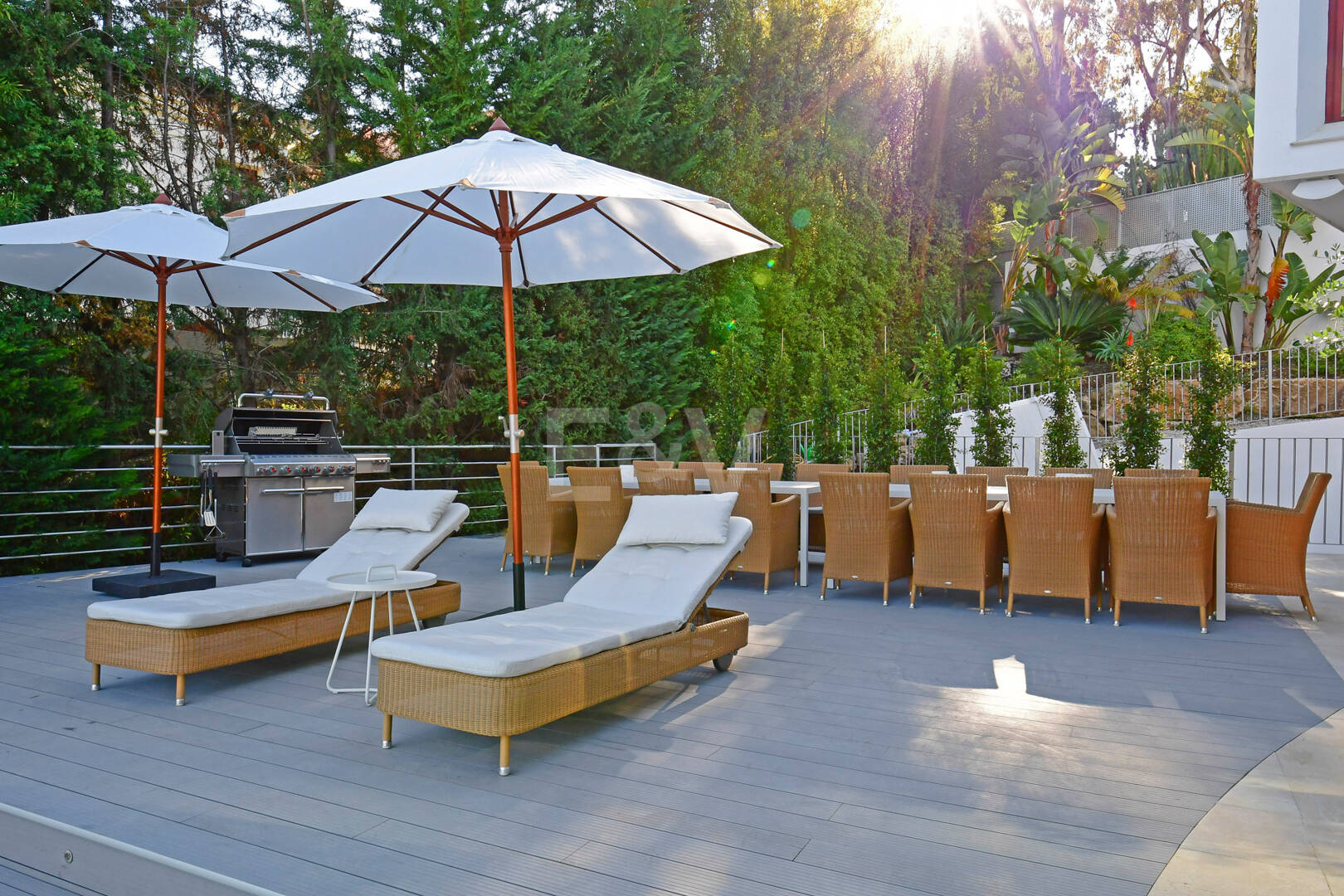 Moderne Villa mit Panoramablick.