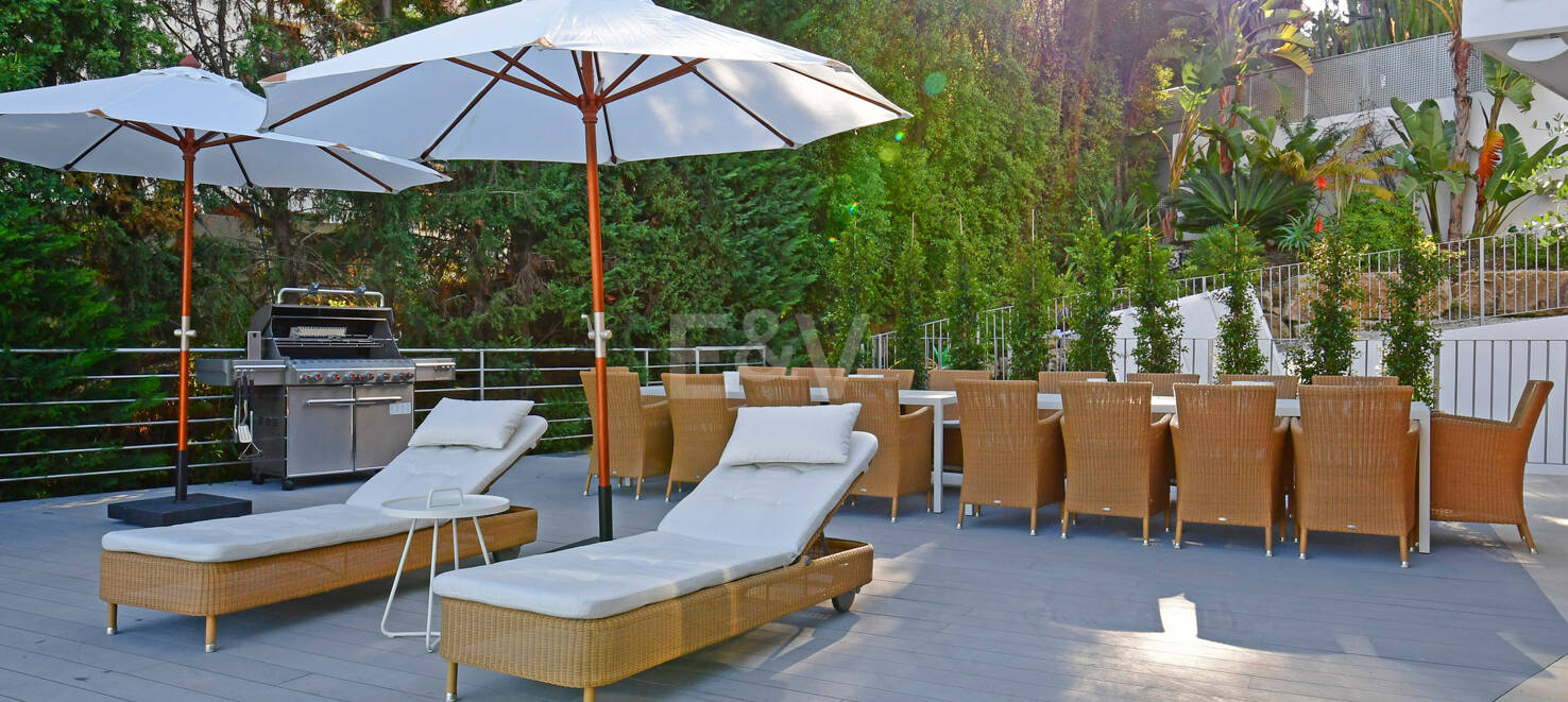 Villa contemporaine avec vue panoramique