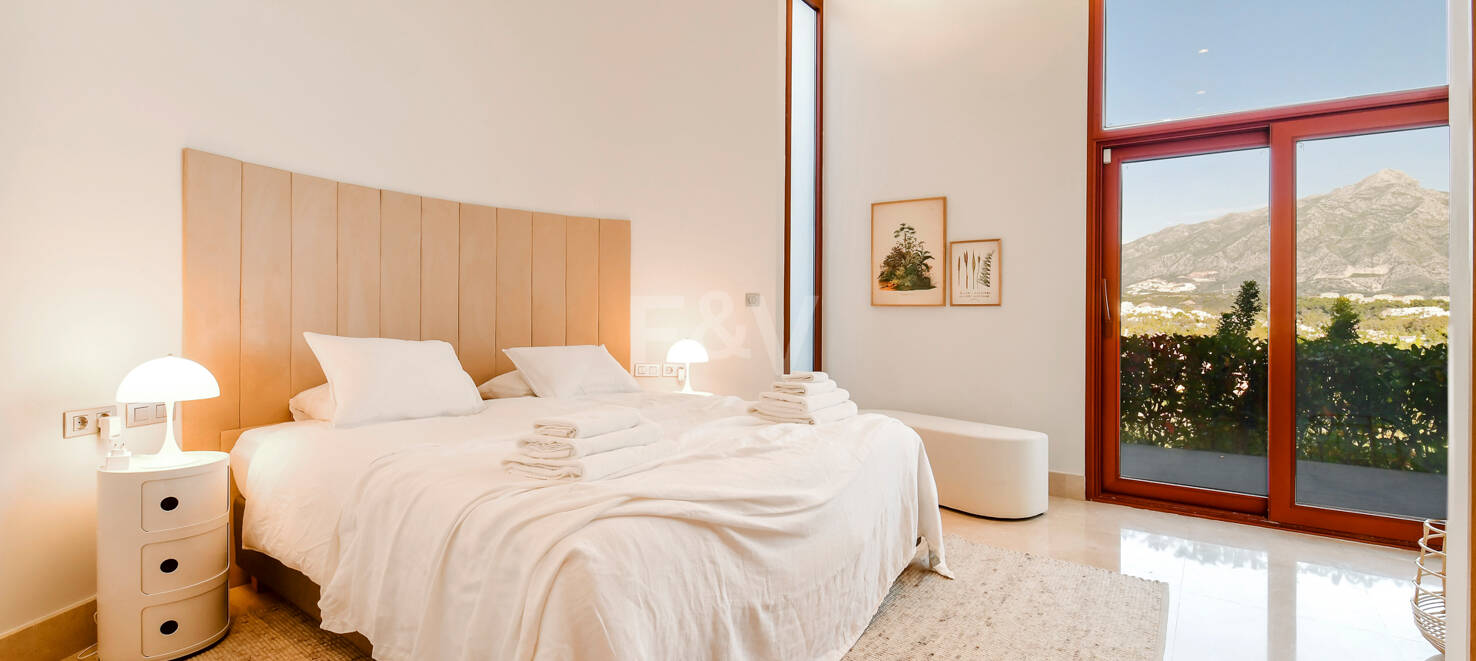 Villa contemporaine avec vue panoramique