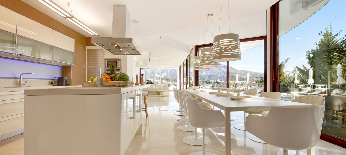 Villa contemporaine avec vue panoramique