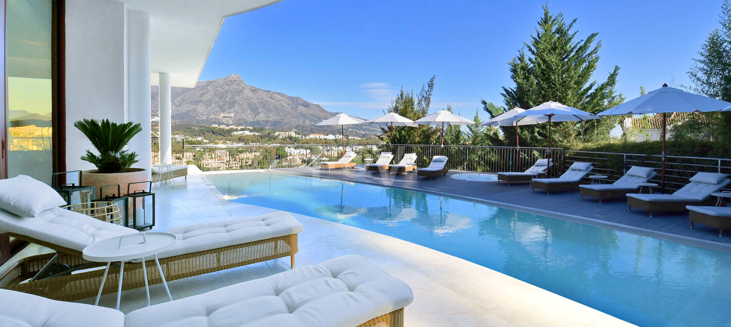 Villa contemporaine avec vue panoramique