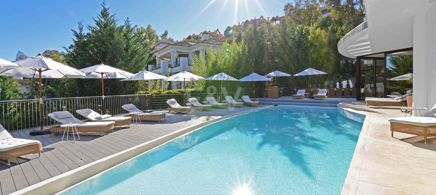 Villa contemporaine avec vue panoramique