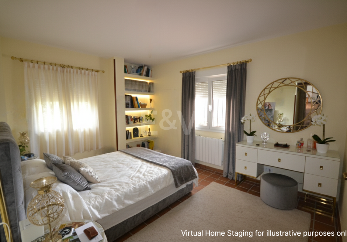 Urocze country- stylu Villa z dużym wyrzutkiem i Olive Grove